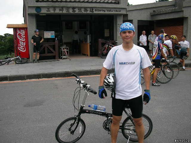 第一次挑戰三重至八拉卡公路,陡波實照,也流了一點血.