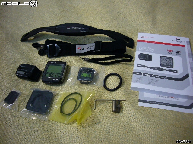 [碼錶分享]SIGMA BC 2006 MHR 可測高度+心跳+溫度+速度