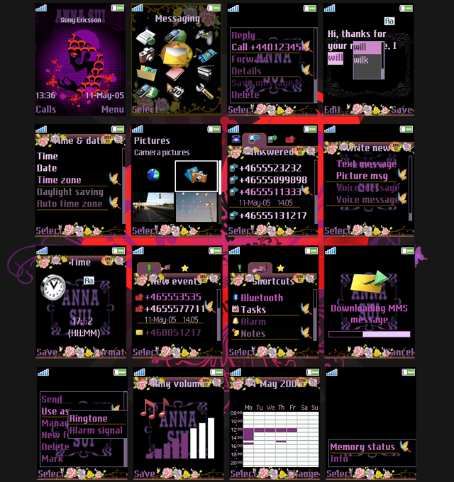 [w810i/176x220] 特務 J-240X320版本/神鬼奇航/ANNA SUI/HAYABUSA/PANDA-Z/小叮噹-魔界大冒險