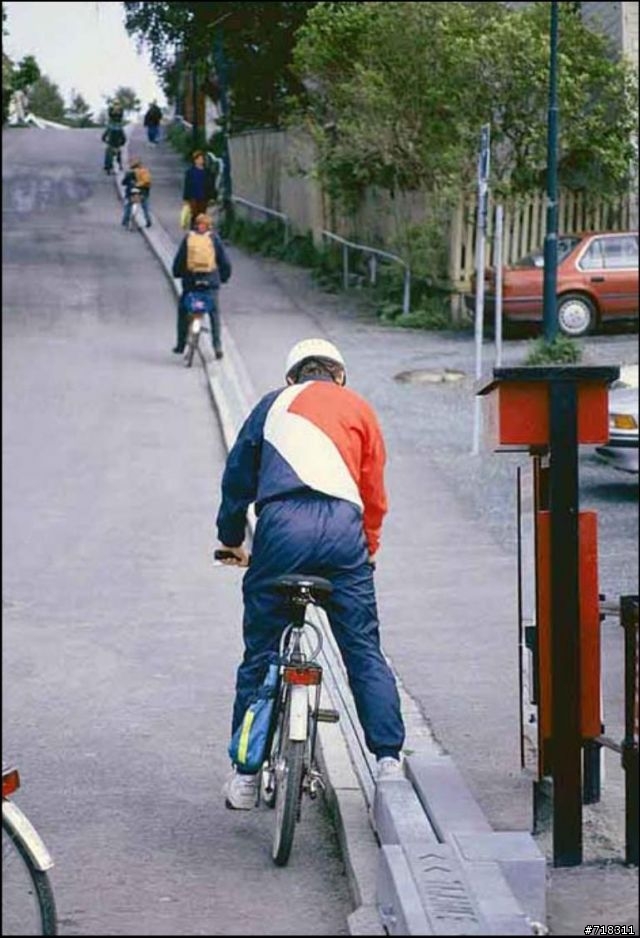 歐洲 自行車專用電梯