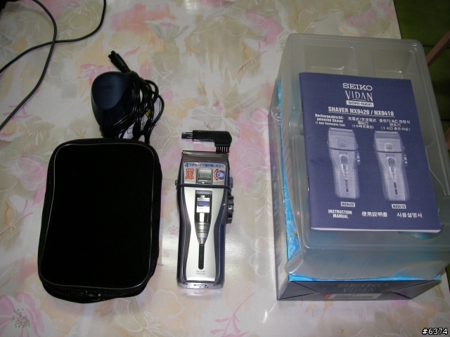 [分享]精工SEIKO VIDAN NX-9420電動刮鬍刀