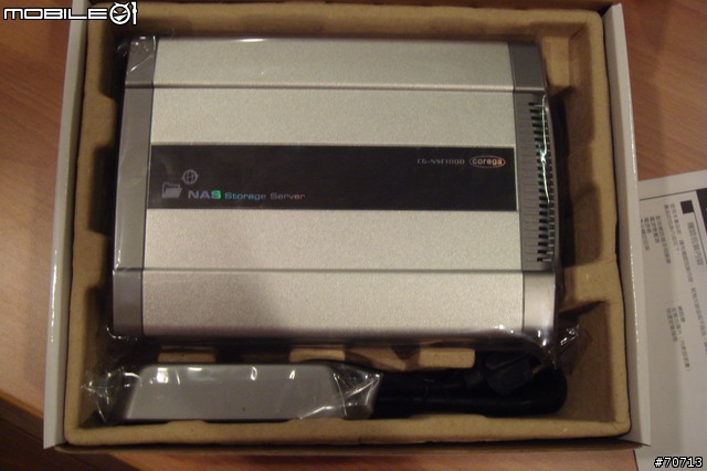 <分享> 可瑞加COREGA的NAS CG-NSC1000開箱文