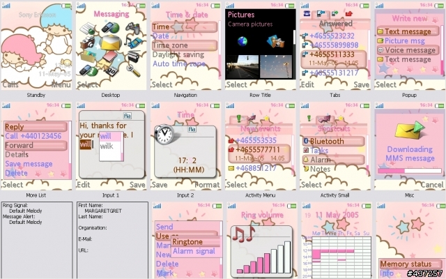 [Z610i] sanrio可愛風主題~8/5更新改版喔~