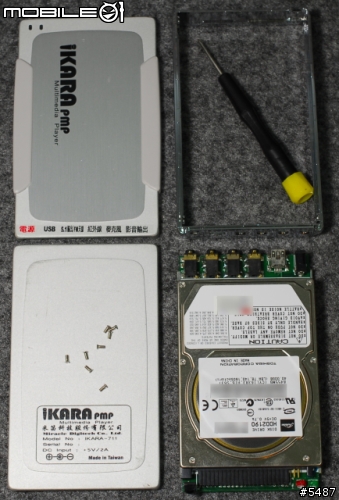 [分享]IKARA 2.5吋口袋型隨身伴唱機+硬碟外接盒