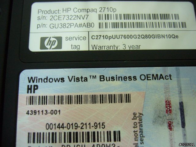 [分享] HP Compaq 2710p 開箱