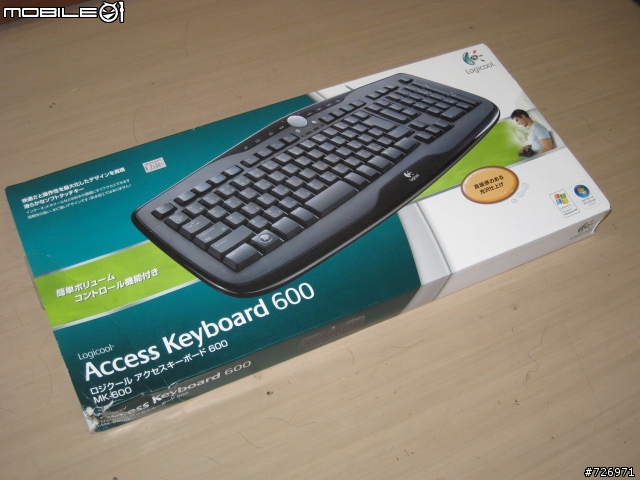 [鍵盤]Logitech MK-600 Access鍵盤分享(圖多)