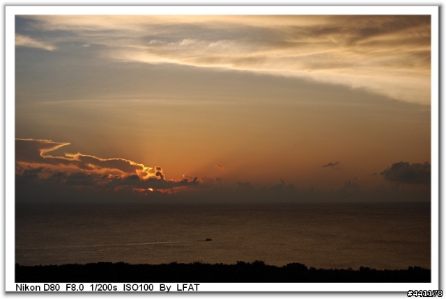 關山夕陽