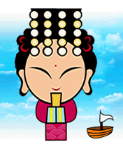 [w810i/k750]全家好神公仔(新增觀世音、修正關公、修正文昌帝君主題、媽祖、月下老人、福德正神、財神爺桌布螢保，修正前兩張動態，新增手機鈴聲)
