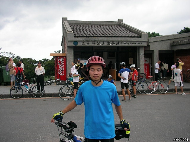 第一次挑戰三重至八拉卡公路,陡波實照,也流了一點血.