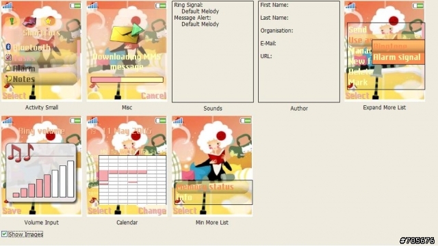 【Ｗ８１０ｉ】韓國～鈕扣女孩