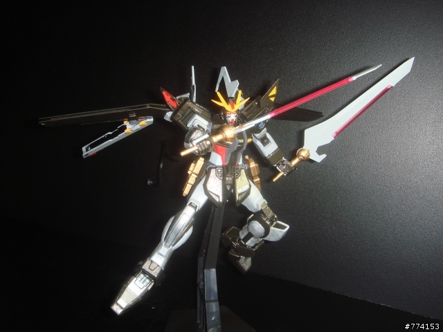 [模型作品分享]1/144黑色攻擊STRIKE NOIR