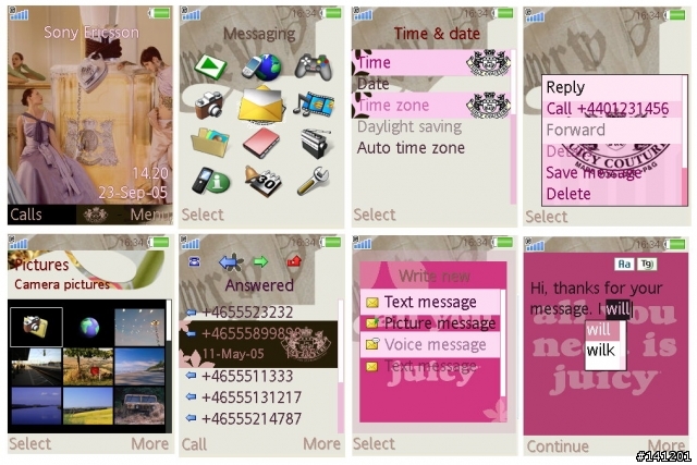 [W850I/K800] Juicy Couture