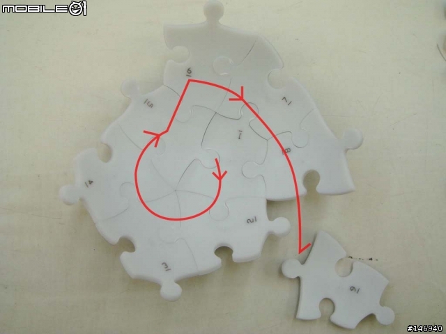 [分享]3D拼圖  >Disny Mickey Mouse 60pcs 圖小多22張