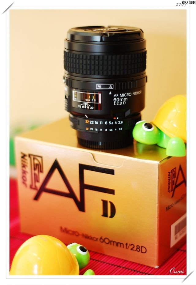 [拆禮物]生日禮物 FINAL 『 Nikon AF Micro 60mm f/2.8D 』