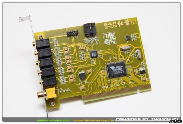 [分享]樂之邦紅箭五點一 千元以下超值音效卡