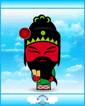 [w810i/k750]全家好神公仔(新增觀世音、修正關公、修正文昌帝君主題、媽祖、月下老人、福德正神、財神爺桌布螢保，修正前兩張動態，新增手機鈴聲)