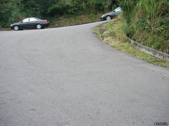 第一次挑戰三重至八拉卡公路,陡波實照,也流了一點血.