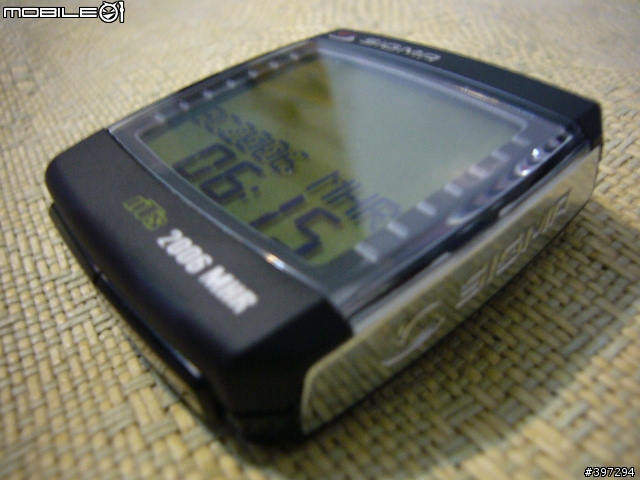 [碼錶分享]SIGMA BC 2006 MHR 可測高度+心跳+溫度+速度