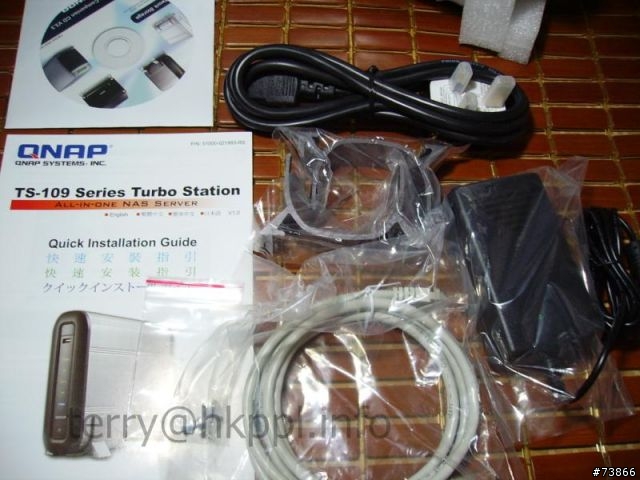 [NAS開箱+測試]QNAP TS-109(多圖)