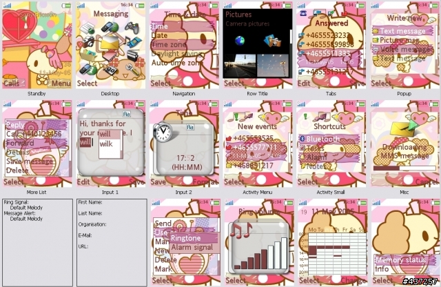 [Z610i] sanrio可愛風主題~8/5更新改版喔~