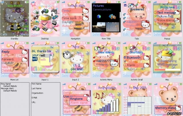 [Z610i] sanrio可愛風主題~8/5更新改版喔~