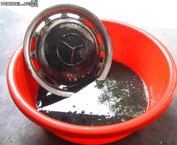 初次發表【 硫酸洗鋼圈蓋 diy 】！