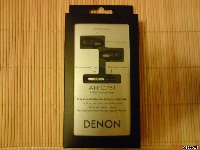DENON 最新耳機AH-C751入手