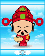 [w810i/k750]全家好神公仔(新增觀世音、修正關公、修正文昌帝君主題、媽祖、月下老人、福德正神、財神爺桌布螢保，修正前兩張動態，新增手機鈴聲)