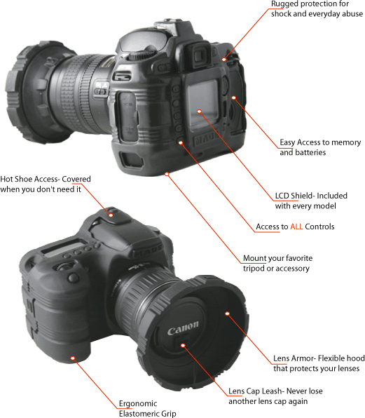 專業SLR相機盔甲防護套?????
