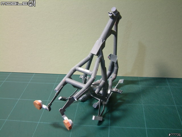 <YAMAHA紙模型Part-3>古典街車-SR400