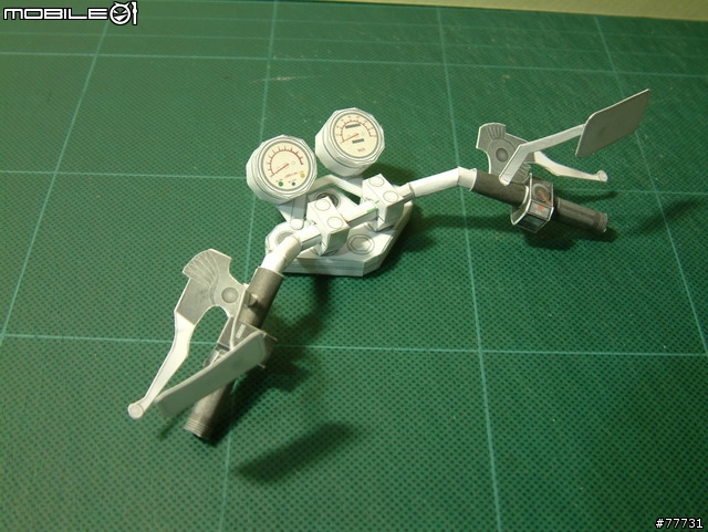 <YAMAHA紙模型Part-3>古典街車-SR400