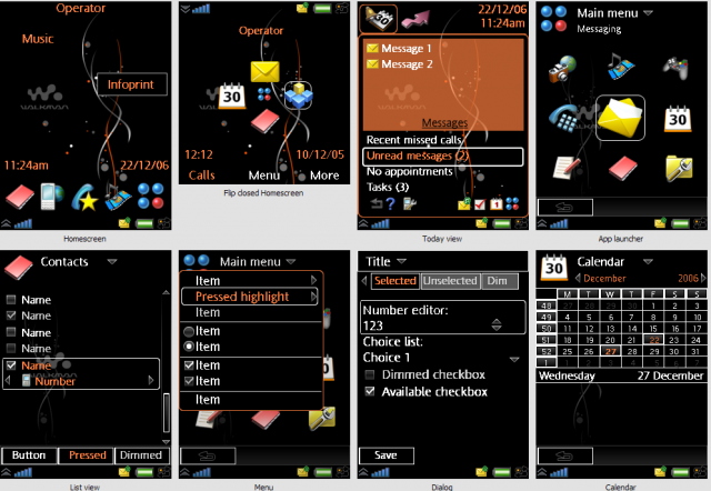 [P990] SE walkman theme 改過來的