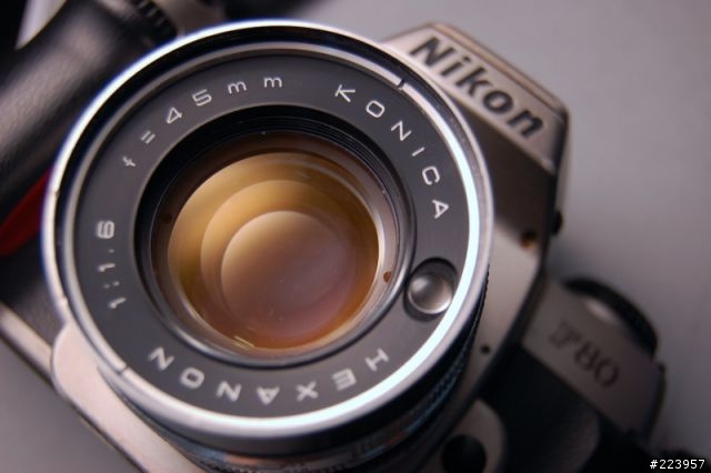 [數位回春]KONICA AUTO S1.6鏡頭改造F接環