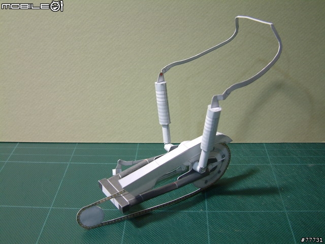 <YAMAHA紙模型Part-3>古典街車-SR400