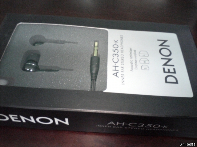 [開箱文]DENON AH-C350-k