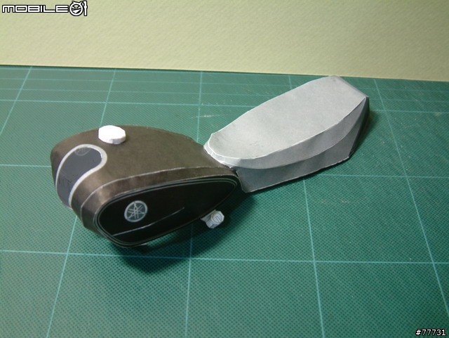 <YAMAHA紙模型Part-3>古典街車-SR400