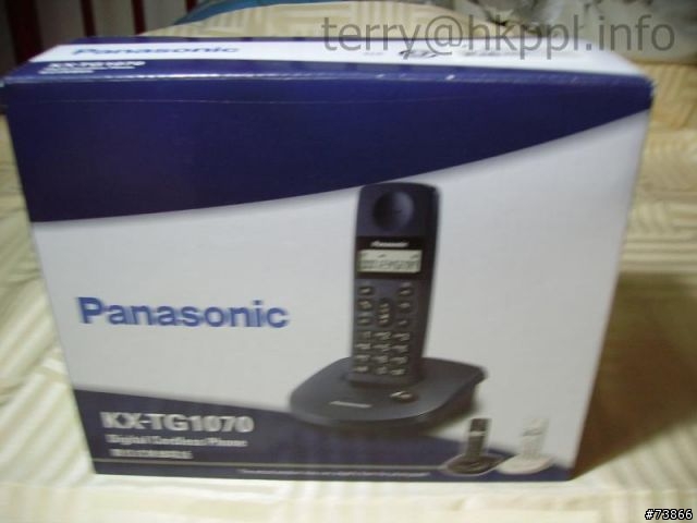 [分享]室內無線電話的入門機,Panasonic KX-TG1070