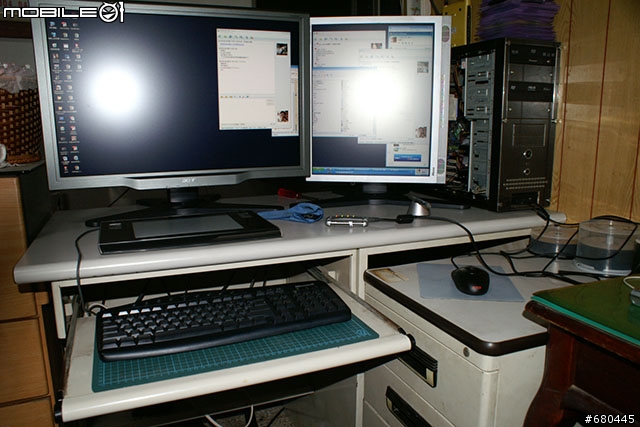 [簡短分享]殘念與補完，Viewsonic(?)旋轉腳架與ACER AL2623W的相遇