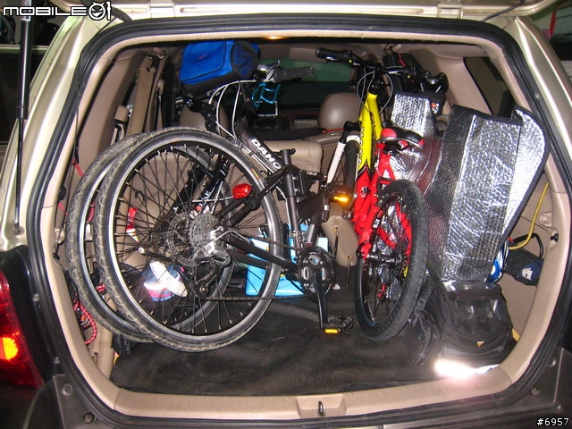 [分享] 4+2+2+2 休旅車內塞入三部單車