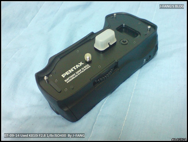 [分享]PENTAX-K10D垂直把手(D-BG2)