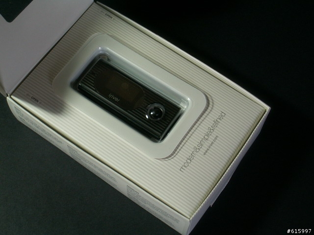 [開箱分享]iriver T60（黑）1gb 開箱文