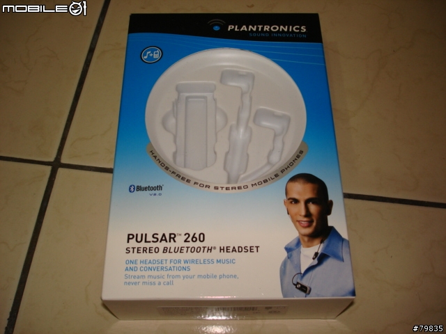 [分享]可同時連接兩隻手機又有A2DP功能的雙耳藍牙耳機PLANTRONICS   藍牙耳機  PULSAR 260