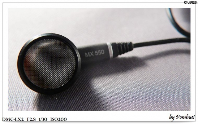 （分享）平價小巨星SennheiserＭX-550