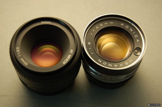 [數位回春]KONICA AUTO S1.6鏡頭改造F接環