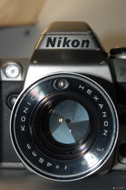 [數位回春]KONICA AUTO S1.6鏡頭改造F接環