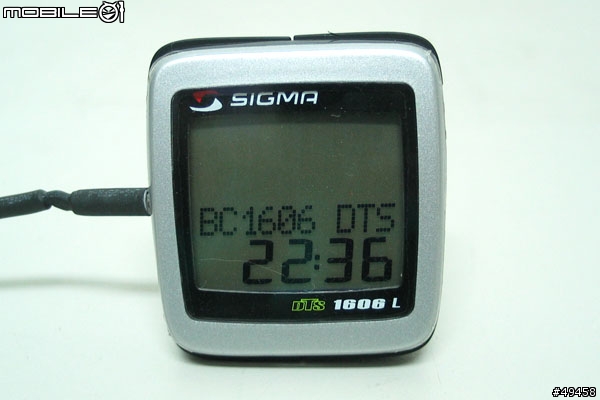 [分享]夜騎好物之SIGMA 1606L DTS CADENCE無線碼表惡搞版碼表燈