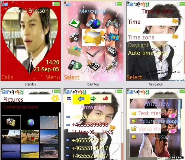 [K800i] 我的女孩主題 (新手試作請見諒)