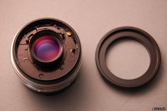[數位回春]KONICA AUTO S1.6鏡頭改造F接環