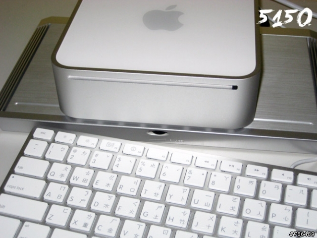 Mac Mini+散熱墊有效降低溫度