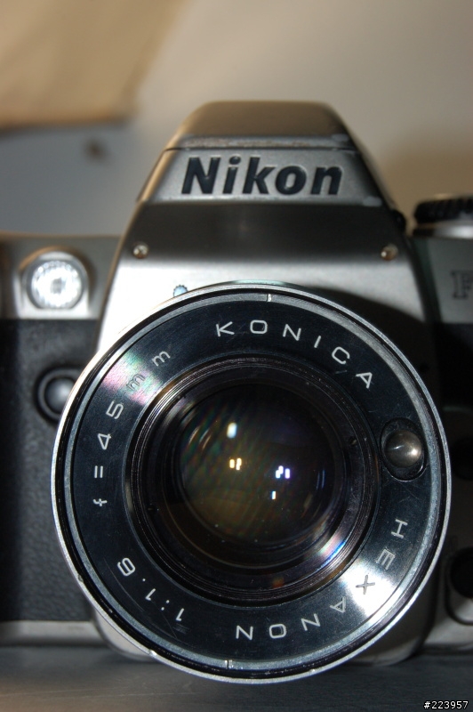 [數位回春]KONICA AUTO S1.6鏡頭改造F接環